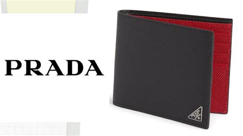 prada men's wallet unboxing